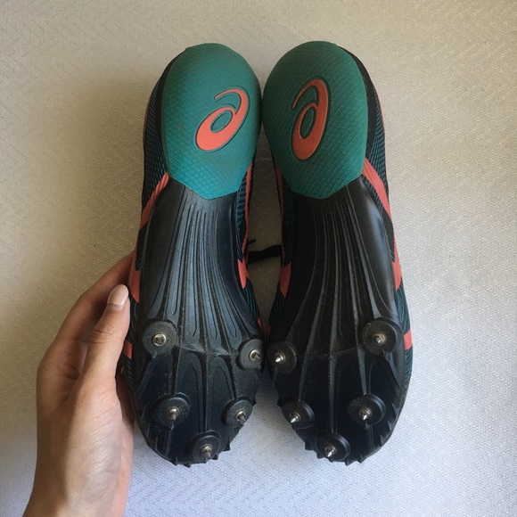 ASICS Women’s Black Hyper-RocketGirl SP 6mm Track Spikes Size 9.5 - Picture 6 of 14